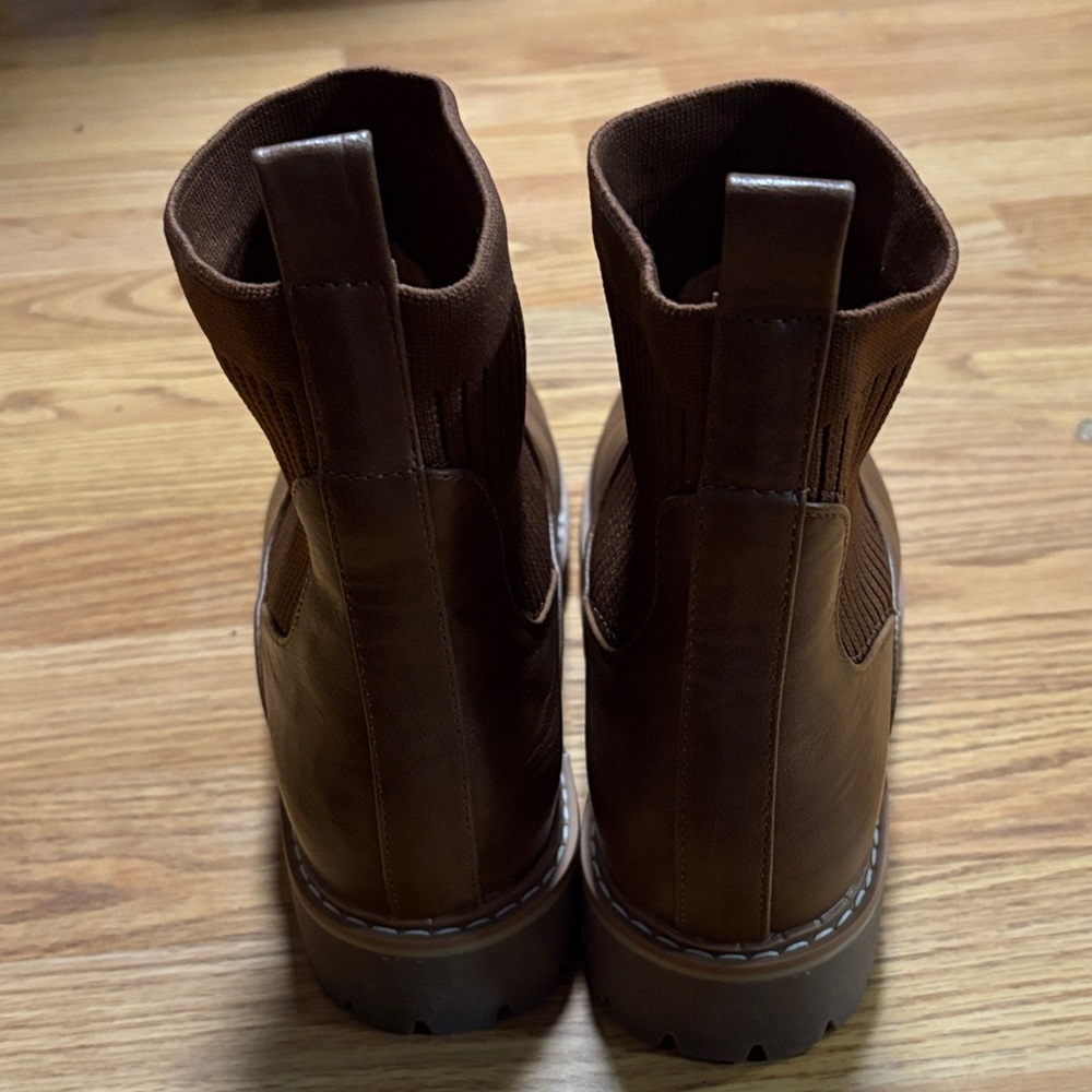 Corkys Brown Ankle Boots - Picture 4 of 7